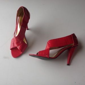 Red Sandal Heels